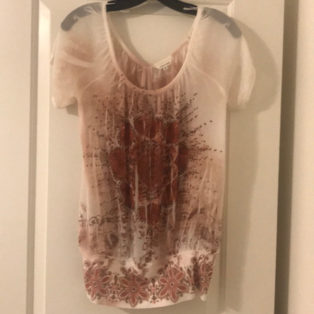 Maurice’s Sheer print top